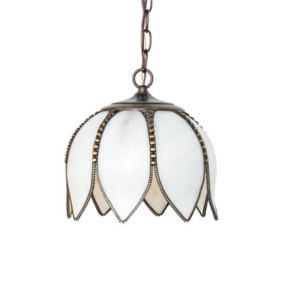 10" Wide Tulip Pendant