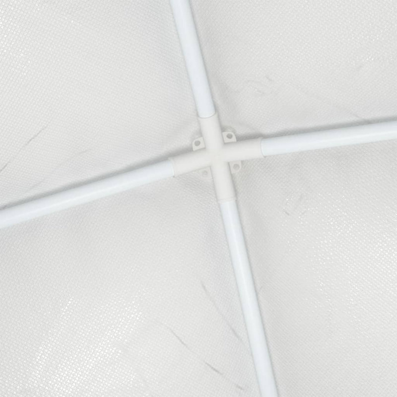 Ameline 4m x 4m Iron Party Tent, White
