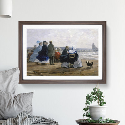 Beaulieu by Eugene Boudin - Picture Frame Painting
