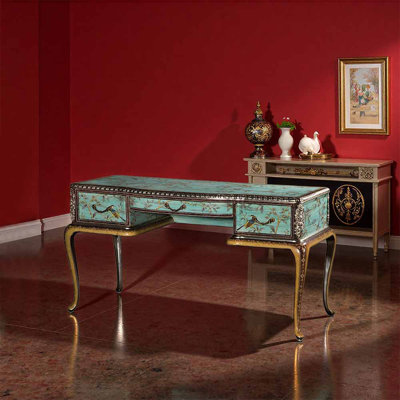 French style painting light luxury desk