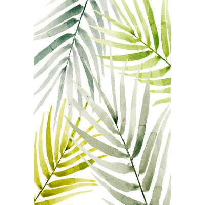 " Shady Palm I " by Annie Warren Painting Print