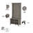 Pernell Freestanding 3 - Hook Coat Rack-222649725