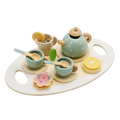 Wooden Tea Sets Play Kitchen Dishes/Tea Set