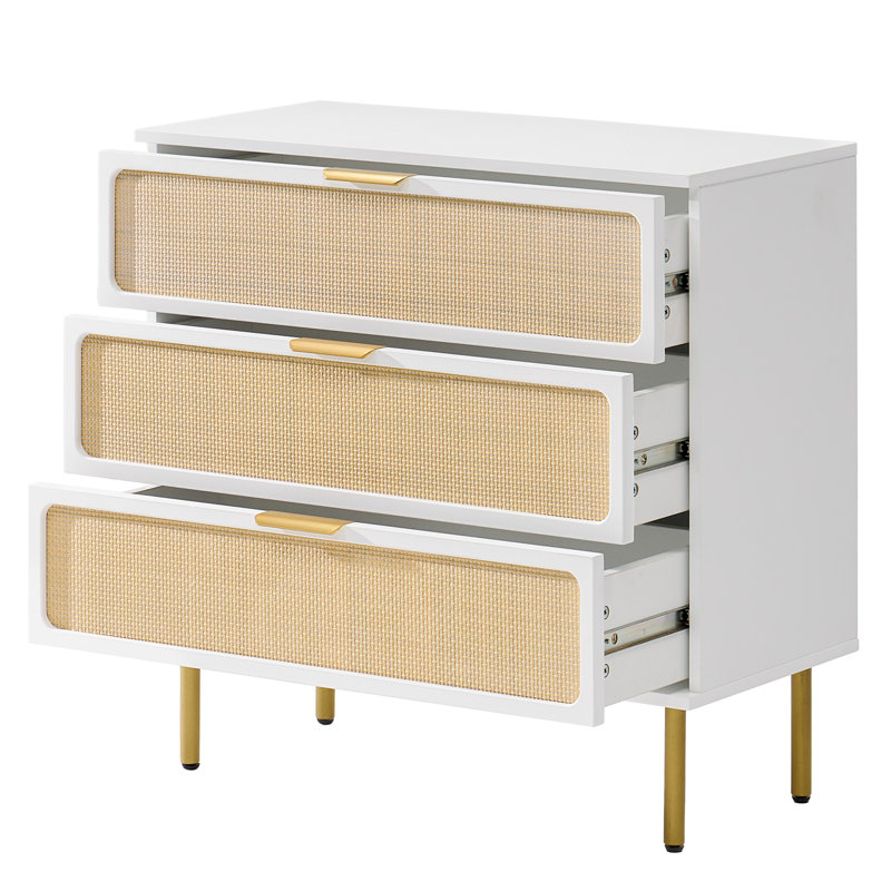 Commode 3 tiroirs 31,5 po Bilal