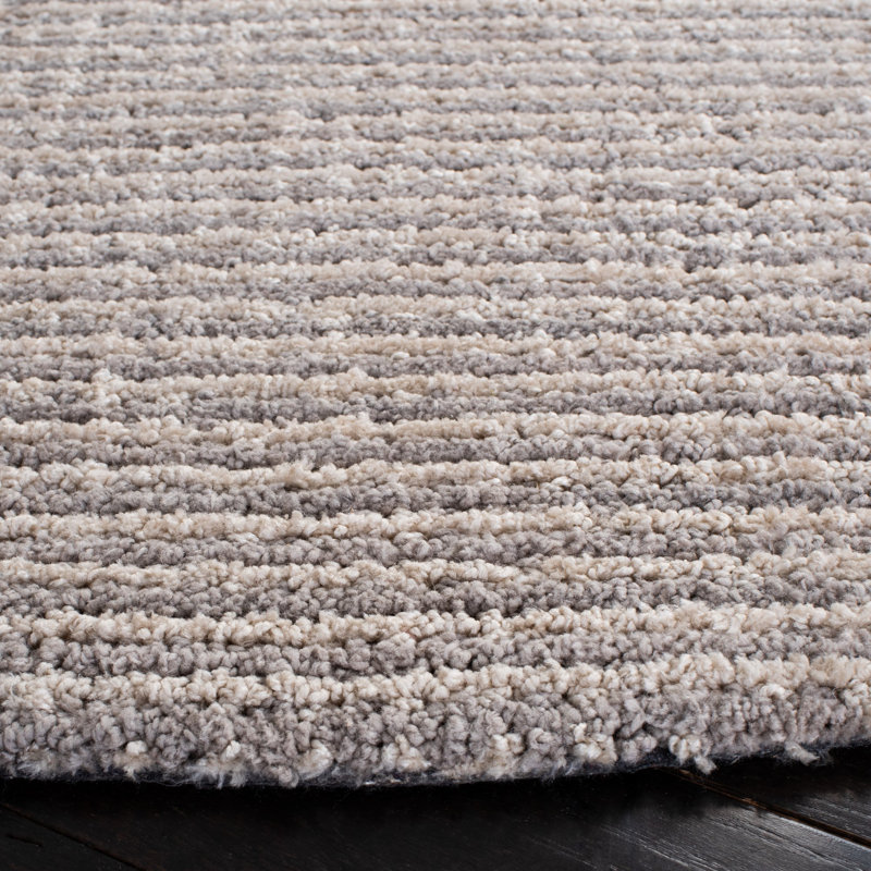 Marlinde Hand Tufted Performance Solid Color Rug, Round 6'