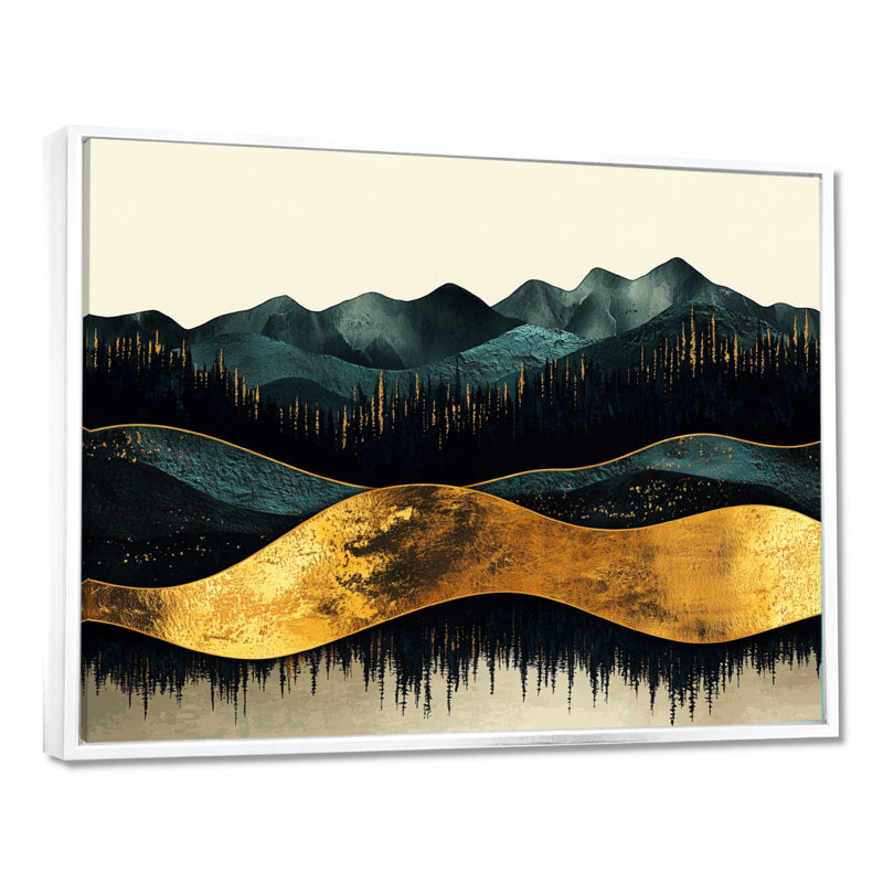Rathbone - Landscapes Wall Art, H 12 po x l 20 po, Impression encadrée flottante, White
