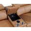 Canapé modulaire inclinable électrique en U 10 pièces avec 4 fauteuils inclinables et appuis-tête électriques en cuir italien-111134622