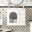 Ensemble de meuble-lavabo mural 24 po pour petit espace, armoire de salle de bain avec lavabo en céramique, 2 tiroirs et 1 porte à fermeture en douceur-1086649903