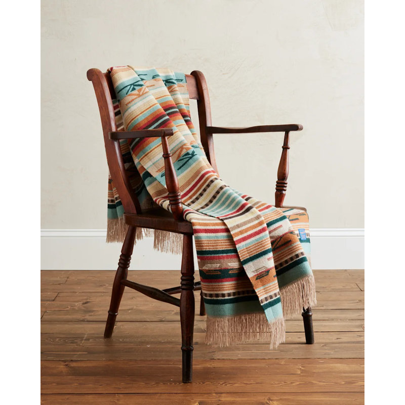 Chimayo Harvest Fringed Throw