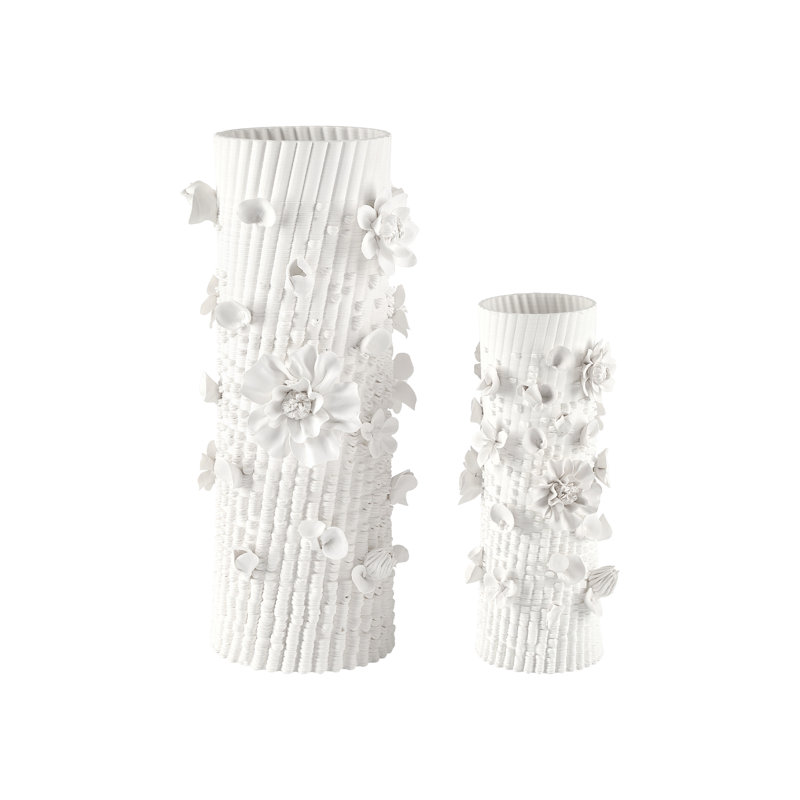 Sylva Handcrafted Ceramic Table Vase, Medium