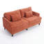 Causeuse Mid-Century moderne, canapé rembourré pour salon, chambre à coucher, appartement, petit espace, bureau-1655751802