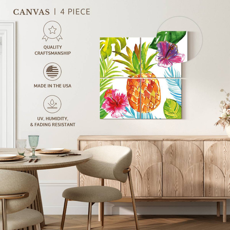 Yarlin Tropicana II, 74" H x 74" W
