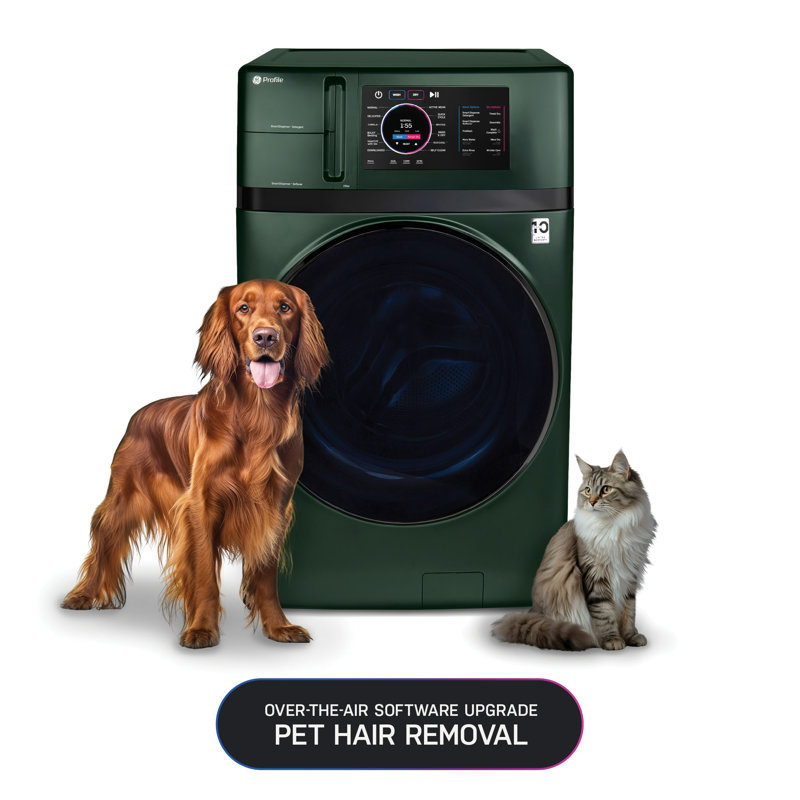 GE Profile ENERGY STAR® 4.8 cu. ft. Capacity UltraFast Combo with Ventless Inverter Heat Pump Technology Washer/Dryer