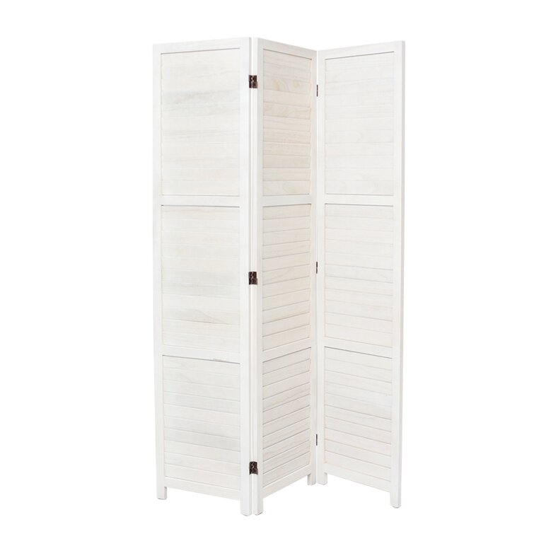 Aarav 170cm H Bamboo/Rattan Folding Room Divider