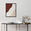 Reproduction d'art encadrée abstraite pour décoration intérieure moderne - 8 po x 10 po-116561214-116561217