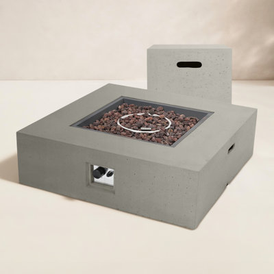 Fen Square Propane Fire Pit Table