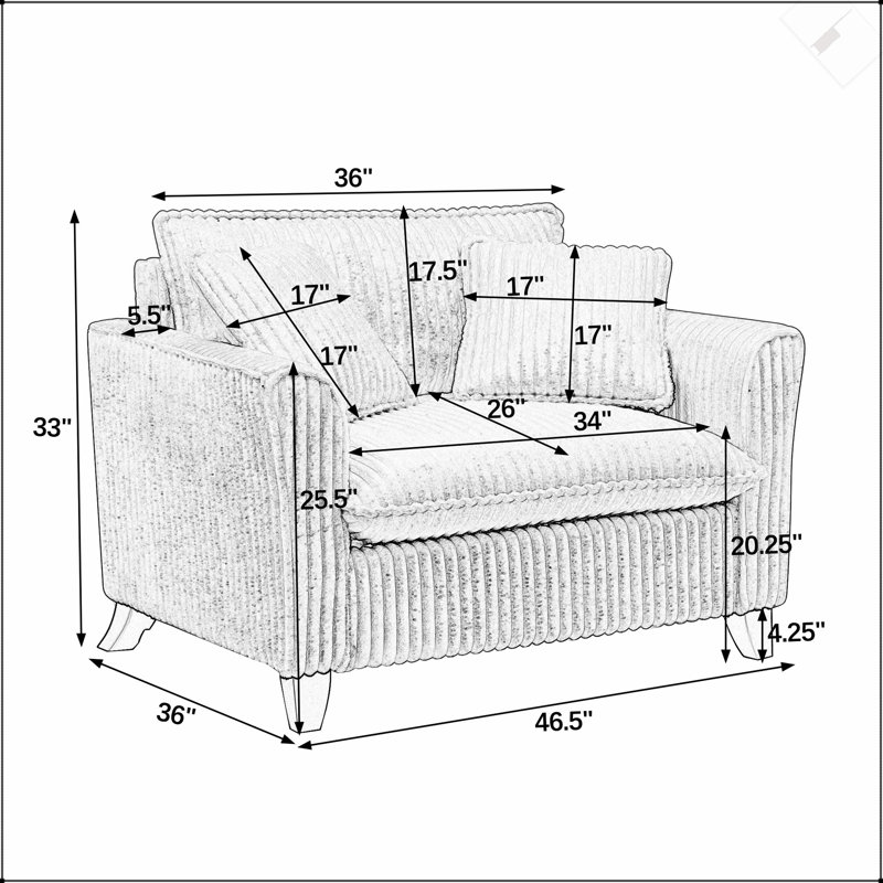 Fauteuil paresseux confortable avec dossier ergonomique et coussin moelleux, pour le salon et la chambre à coucher - Beige