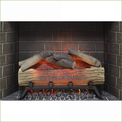 Electric Fireplaces 28 Inch Insert with Touch Panel, Realistic Flame &amp; Crackling Sound | Electric | Vent Free