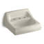 Kingston Vitreous China Rectangular Wall Mount Bathroom Sink with Overflow-1794070378-1834495260