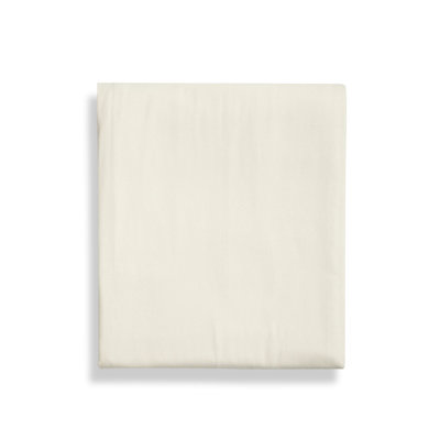 Cloud Flannel Solid Colour Fitted Sheet