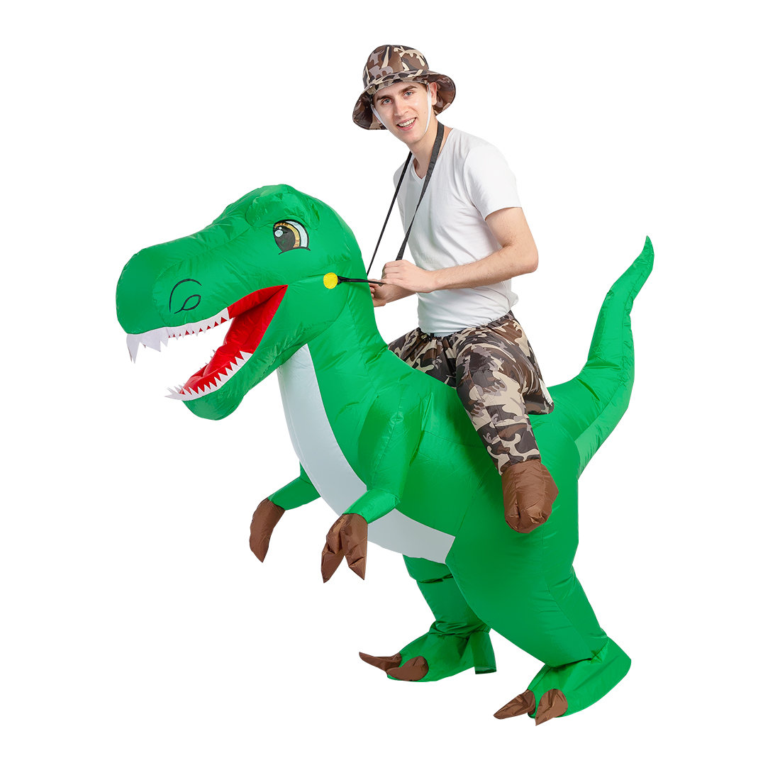The Holiday Aisle® Déguisement de dinosaure pour adulte - Wayfair