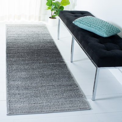 Alayia Grey/Black Area Rug