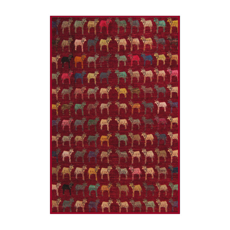 Tapis abstrait moderne 5410, Rectangle 5 pi x 7 pi