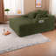 Canapé-lit Compression, canapé-lit moderne vert moelleux