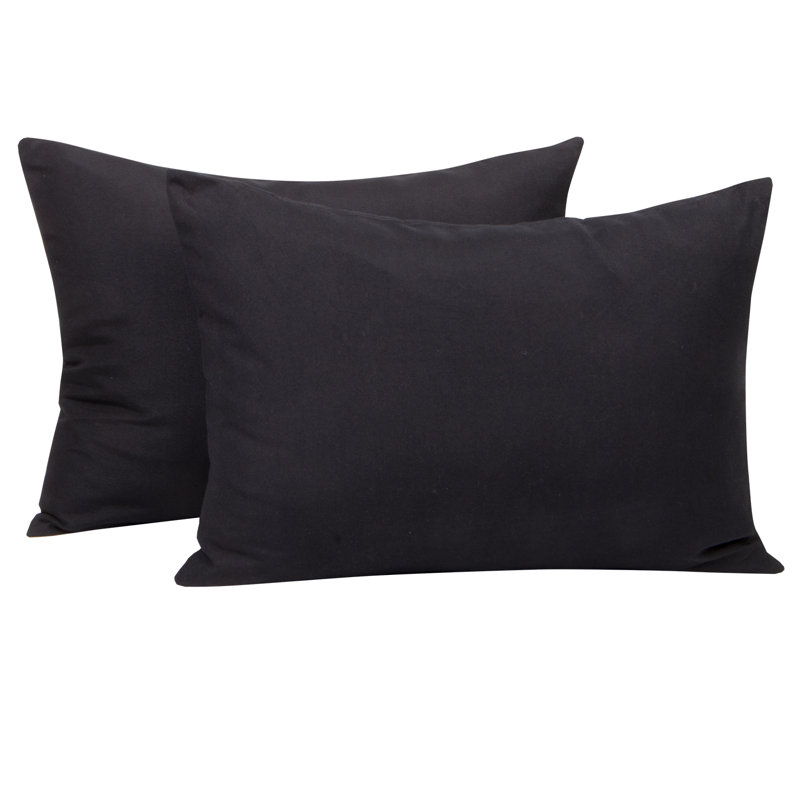 Taies d'oreiller pour tout-petits à fermeture à glissière, taies d'oreiller de voyage 100% microfibre brossée, 13 x 18 pouces - NTBAY