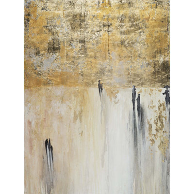 «Golden Land 2» par Yaffa G - reproduction sur toile tendue