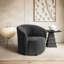 Crifasi 80cm W Upholstered Pouf Chair-352495907