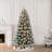 Lighted Pine Christmas Tree