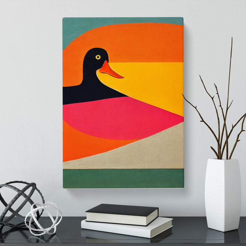 Abstract Duck Vol.5 - Wrapped Canvas, 76cm H x 50cm W x 3cm D