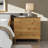 Lawncrest 3-Drawer Solid and Manufactured Wood End Table-1986459081