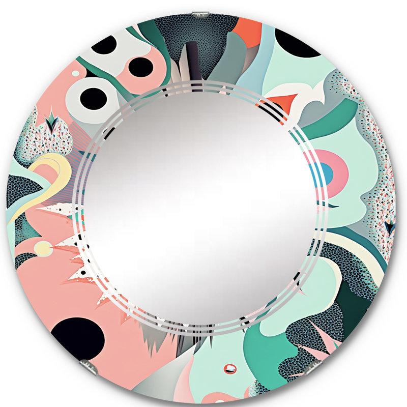 Miroir mural Scuderi, 24 po x 24 po