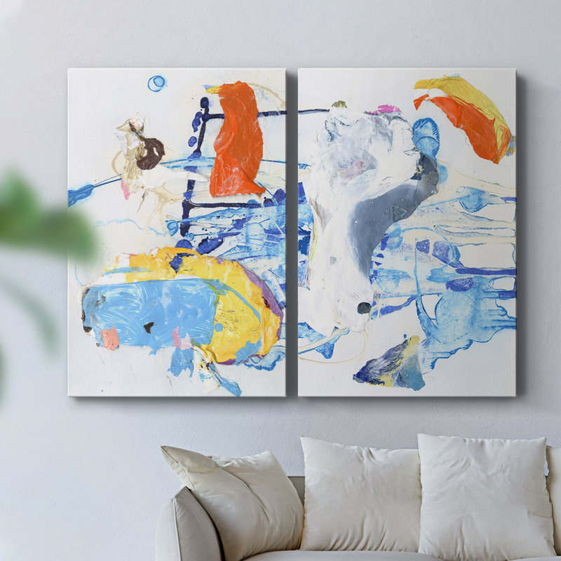 Evidence I-Premium Gallery Wrapped Canvas -Ready to Hang, 27" H x 36" W