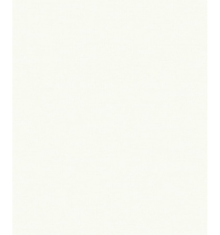 Rouleau de papier peint uni Inia, Blanc