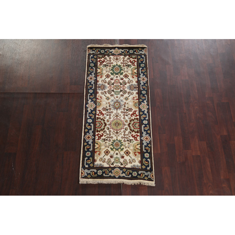 Handmade Traditional  Oriental Wool Rug 3x6