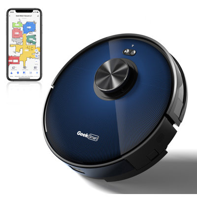 Smart L7 Robot Vacuum Cleaner And Mop, LDS Navigation, Wi-Fi Connected APP, Selective Room Cleaning,MAX 2700 PA Suction, Ideal For Pets And Larger Hom -  Novobey, ALQNOCS0109