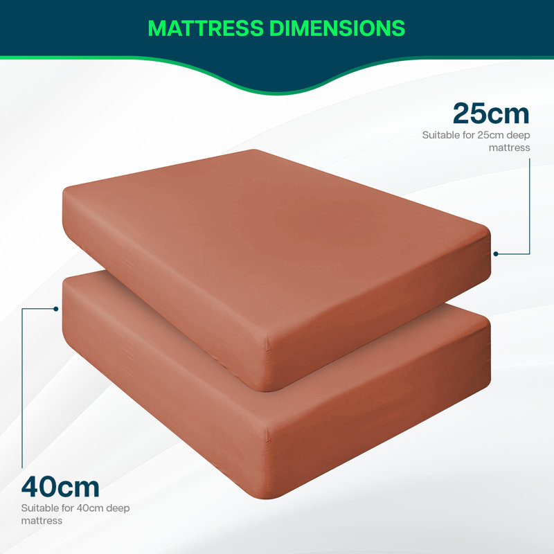 Extra Deep Pocket Microfiber Solid Fitted Sheet, Full/Double, Pink