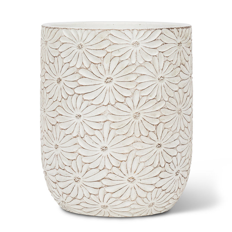 Ambrette Cachepot, 8" H x 6" W x 6" D