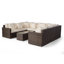 Yancey 5 Seater Rattan Corner Sofa Set