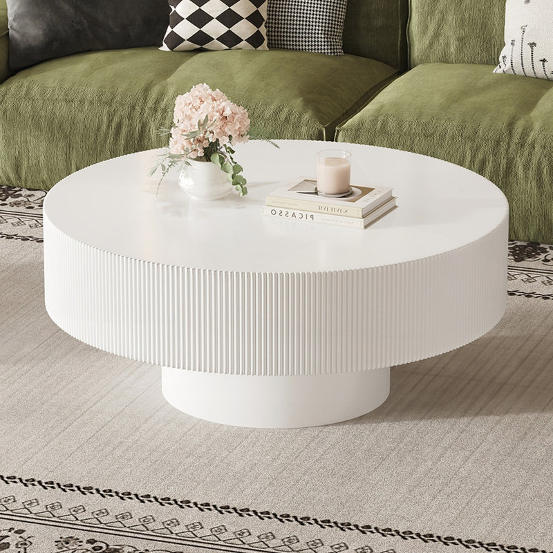 Table basse élégante Elegant Easy, Blanc
