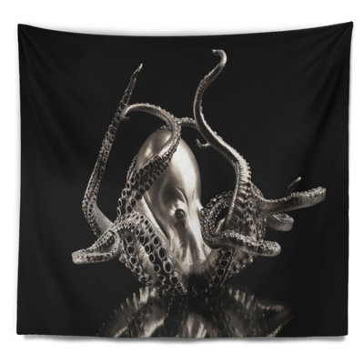 Abstract Polyester Tapestry