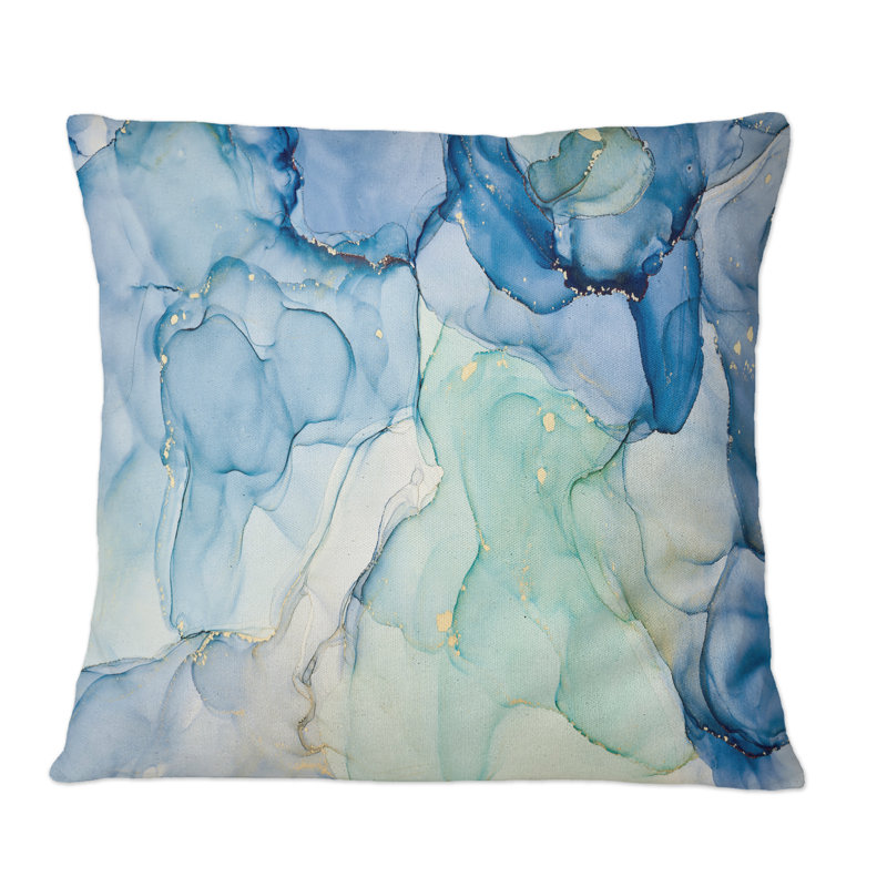Abstract Throw Pillow, 16" x 16"
