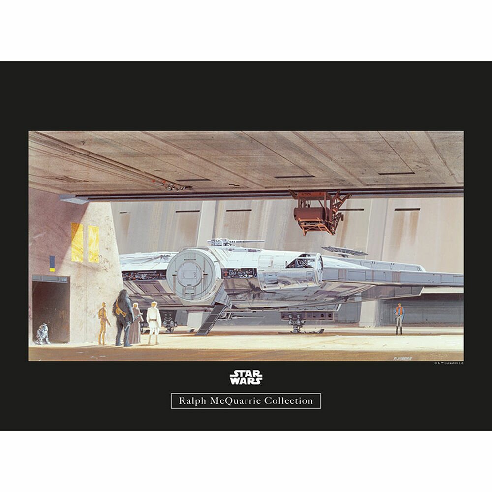 Poster Star Wars Rmq Mos Eisley Hangar