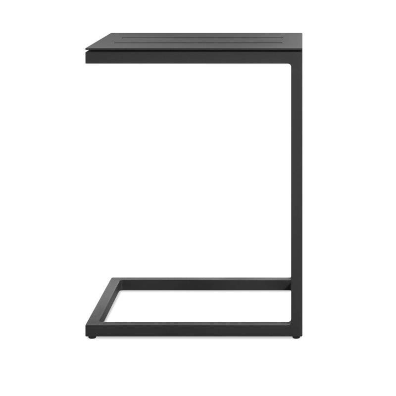Skiff Outdoor Side Table, Carbon