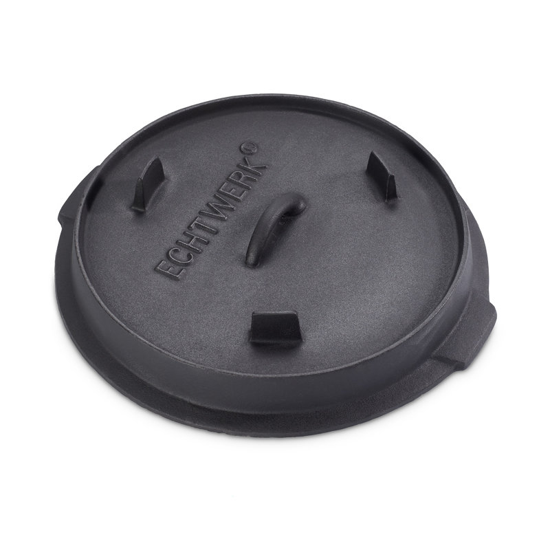 Echtwerk Non Stick Non-Stick Cast Iron Round Dutch Oven, 8