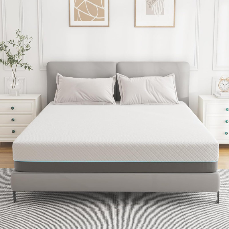 20cm Mattresses with Memory Foam and Removable Cover, Mattress in a Box, Kingsize (5')