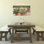 «Kitchen Herbs», art mural moderne rustique abstrait-129021873